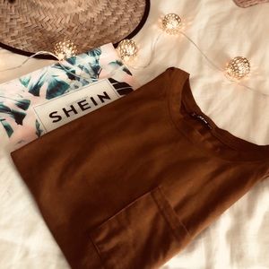 SHEIN copper tee